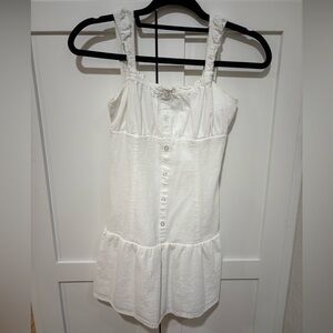 Art Class White Casual Kids Dress